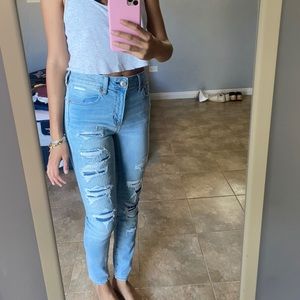 American Eagle distressed jeans